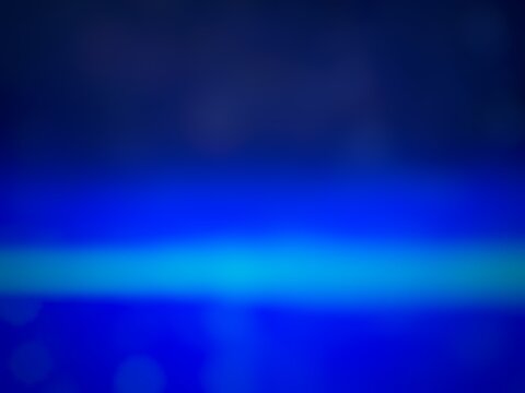 Abstract plain Blue and green neon light horizontal line on based background with light, spot light studio style background