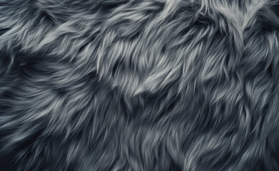Fototapeta premium Gray furry background.