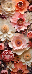 his vintage-inspired floral backdrop is ideal for creating a romantic atmosphere.