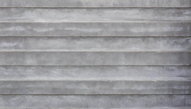 Close-up of a modern, horizontal concrete wall texture. Ideal for backgrounds, wallpapers, and architectural designs.