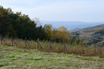 Obraz premium mountain landscape in autumn