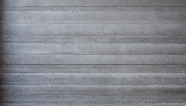 Close-up of a modern, horizontal concrete wall texture. Ideal for backgrounds, wallpapers, and architectural designs.