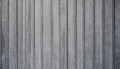 Close-up of a modern, vertical concrete wall texture. Ideal for backgrounds, wallpapers, and architectural designs.