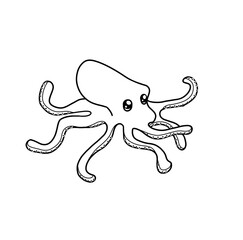 octopus cartoon character