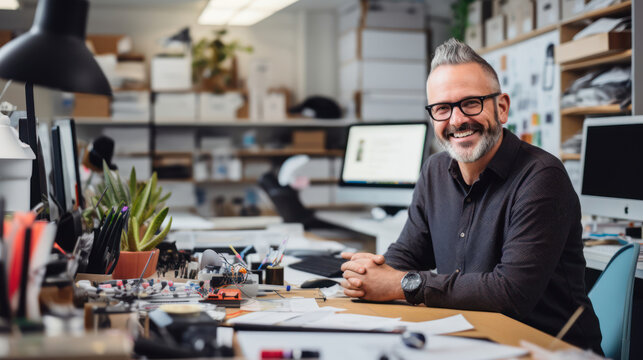 Educational material designer embodying creativity in curriculum development