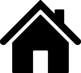 House icon. Home icon. Flat style Real estate house symbol