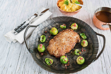 Rumpsteak Strindberg entrecote rostbraten 