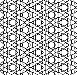 Obraz premium Black seamless abstract pattern. Overlay for background and backdrop. Ornamental design. PNG graphic illustration with transparent background.