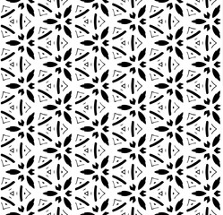 Black seamless abstract pattern. Overlay for background and backdrop. Ornamental design. PNG graphic illustration with transparent background.