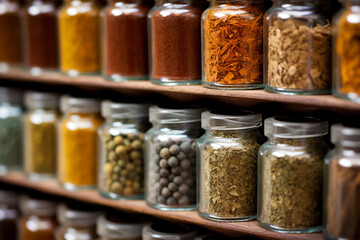 Vintage Spice Rack - Macro Photography