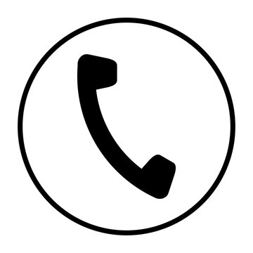 telephone icon - contact info icon - vector illustration, flat icon for web, business card, visiting card. Vector design.