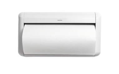 Paper Towel Dispenser Displayed Isolated on Transparent Background PNG.