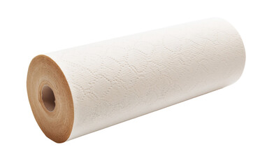 Paper Towel Rol Isolated on Transparent Background PNG. - obrazy, fototapety, plakaty