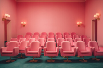 Pink Perfection: Interior Glamour with a Splash of Colored Chairs