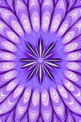 Fototapeta na wymiar Symmetric lilac circle background pattern 