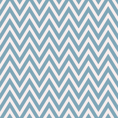 Zig Zag Blue Color Geometric Pattern Background Vector Illustration