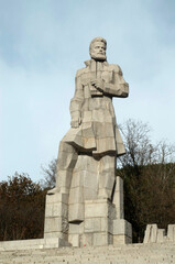 The monument to the poet and revolutionary Hristo Botev in his hometown of Kalofer, Bulgaria