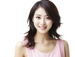 portrait of a beatiful  asian woman whith sport dress finger point on pure transparent background, --ar 4:3 --style raw --stylize 250 --v 5.2 Job ID: 5837372e-996d-446e-96ca-fa1cacbc107b