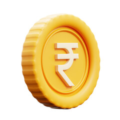 Rupee Coin India 3d Icon