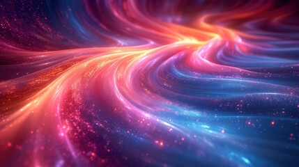 3d digital art esthetic technology design abstract, abstract fractal light background plate sky blue space holographic concept illustration, astract fractal light background plate sky 
