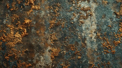 A close up view of a rusted metal surface. This image can be used to depict decay, deterioration, or industrial themes