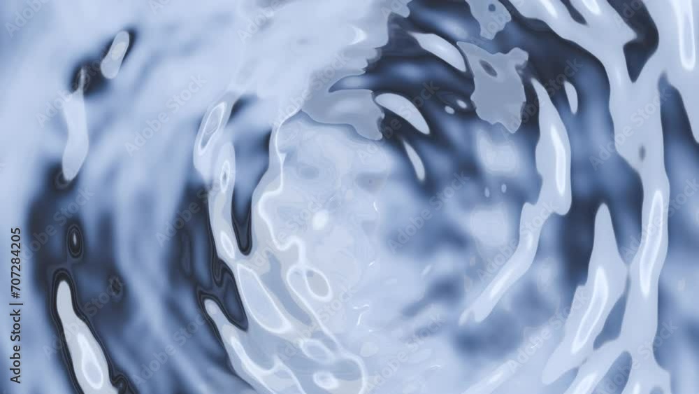 Poster liquid background with flowing stream animation