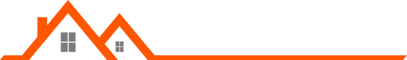 Real Estate Logo Banner . Vector Illustration