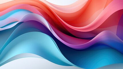 Fototapeta premium minimal abstract wave futuristic color palette, Futuristic Hues in Minimal Abstract Wave Design, Contemporary Colors in Abstract Futuristic Waves, Contemporary Hues in Minimal Abstract Waves,