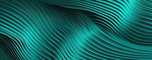 Teal repeated line pattern 