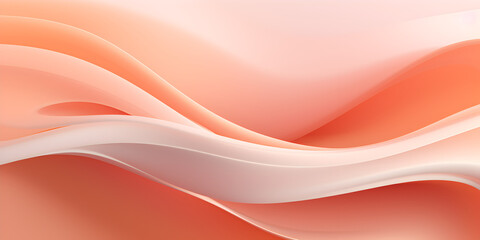 Abstract textured wave background in pastel color peach furzz