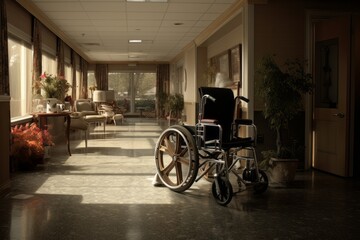 A retirement home, old age home, is a multi-residence housing facility intended for the elderly - obrazy, fototapety, plakaty
