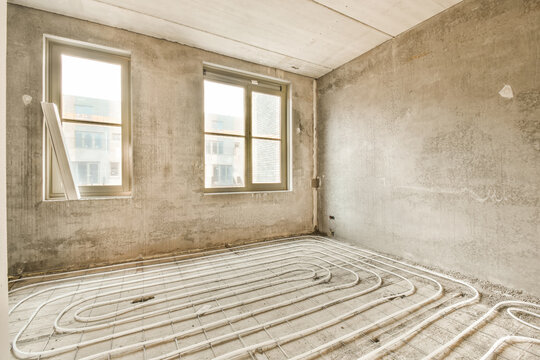 a room in a house that is being remodeled