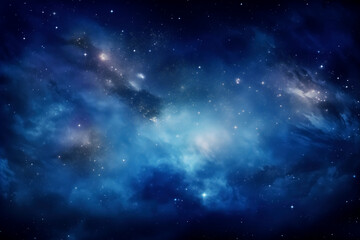 Background of outer star space in galaxy. Astronomy and cosmonaut day concept.