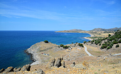 Kapikaya Beach, located in the Gokceada district of Canakkale, is one of the largest and most...