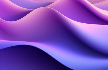 Purple abstract background with smooth lines. 