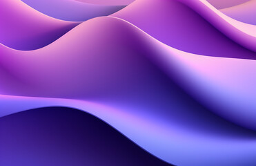 Fototapeta premium Purple abstract background with smooth lines. 