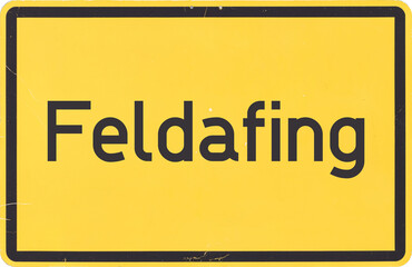 Ortsschild Feldafing