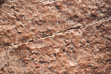 top view of rock texture in   beige tone