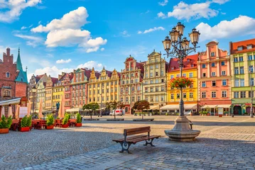 Foto op Plexiglas Summer in Wroclaw © zevana