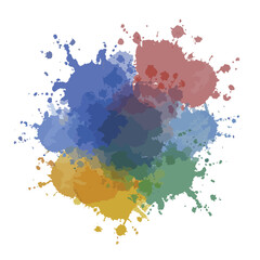 33 Color Splash Watercolor Backgrounds
