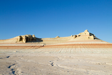 Mangystau desert landmark, Kyzylkup area.