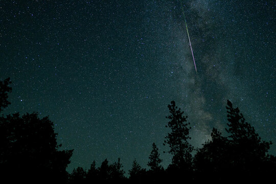 Perseids Meteor Shower Fireball