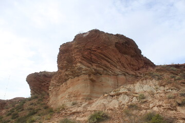 Fototapeta na wymiar Cerro de la Virgen Misionera (Paso Córdoba)