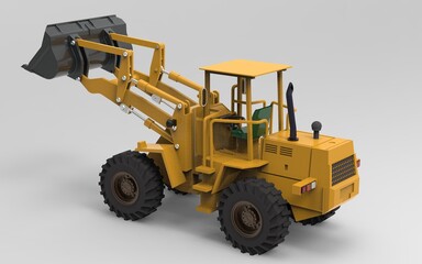 CAT BACKHOE LOADER  VEHICLE