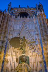  Seville Cathedral, Spain - obrazy, fototapety, plakaty