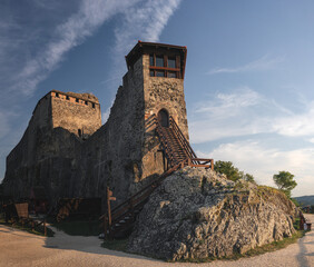 Famous Visegrád Castle in Visegrád, Hungary