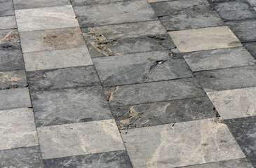 paving path made of real stone as a background 1