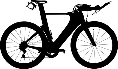 bicicleta, vector, pegatina, transporte, civil, deporte, triatlon, bicicleta de montaña