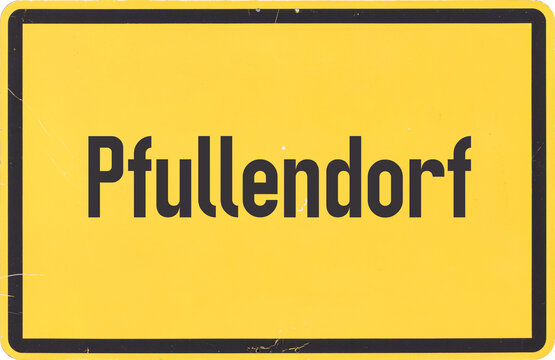 Ortsschild Pfullendorf