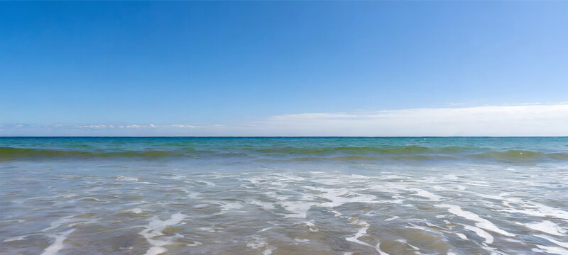 beach and blue sky